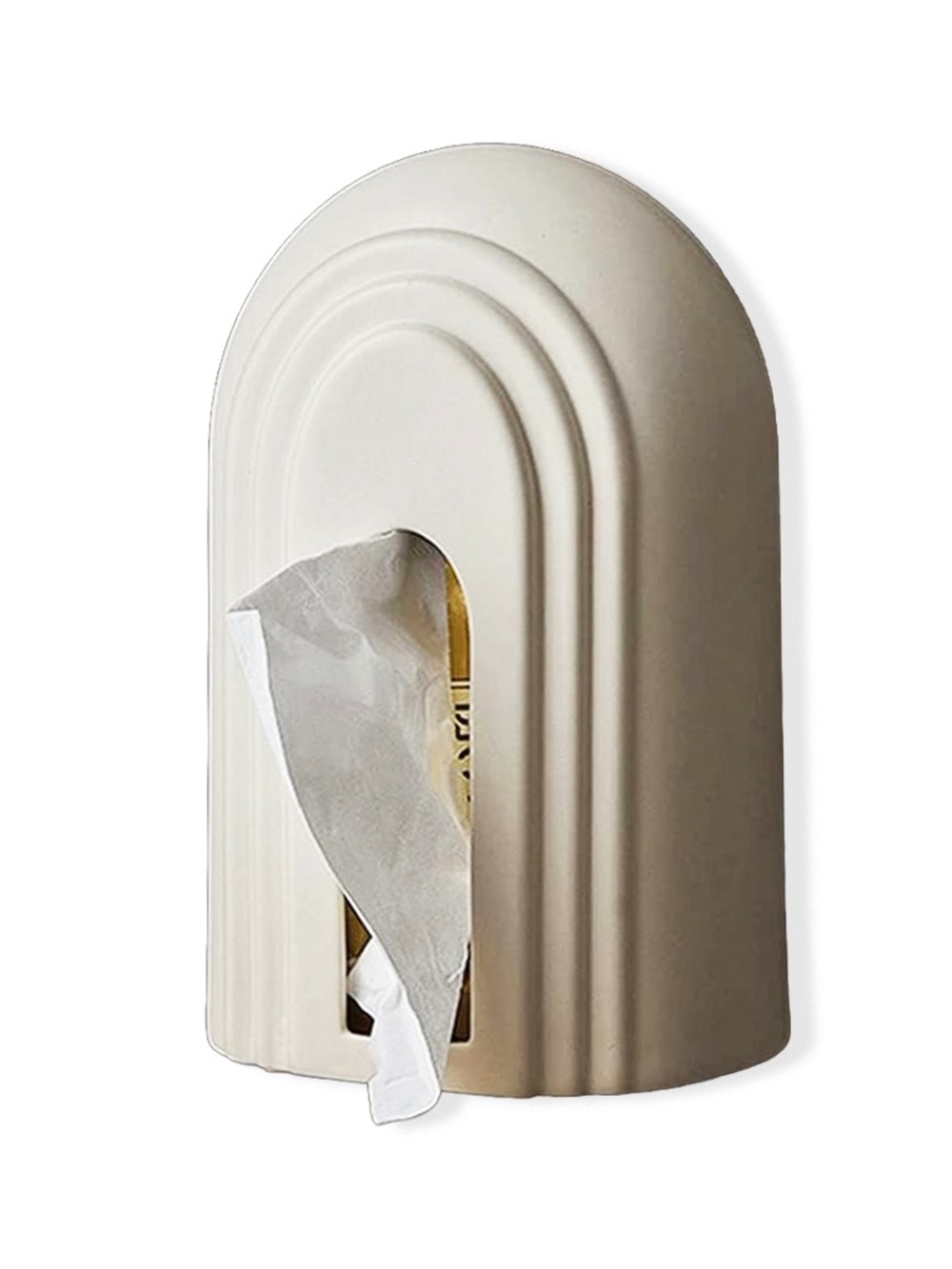 Modern Tissue Box Holder Arched Tissue Box Dispenser Arched Bathroom Decor